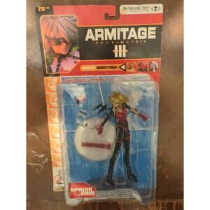 2001 McFarlane Toys Naomi Armitage III Anime 6” Action Figure 3D Animation Japan